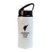 The Game Day Pack - A drink bottle in white with a black lid and handle, featuring a logo and motivational text.
