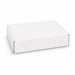 Custom Box with Locking Lid 290 x 175 x 60mm - A white custom box with a locking lid, measuring 290 x 175 x 60mm, featuring a simple design.