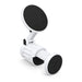 Tutor Maglock Phone Holder - A white phone holder with adjustable arms and black adhesive pads for secure grip. It has a simple, modern design.