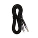 Volt Combo Cable - A black charging cable with a braided design and dual connectors, secured with a Velcro strap.