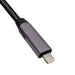 Volt Combo Cable - A charging cable with a metallic grey connector and a braided black cable casing, featuring a logo on the connector.