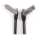 Volt Combo Cable - A grey and black charging cable with USB-C and Lightning connectors, featuring a branding logo on one side.