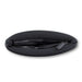 Bubble Neoprene Cosmetic Bag - A black neoprene cosmetic bag with a zippered opening, featuring a smooth, rounded design and a subtle logo.