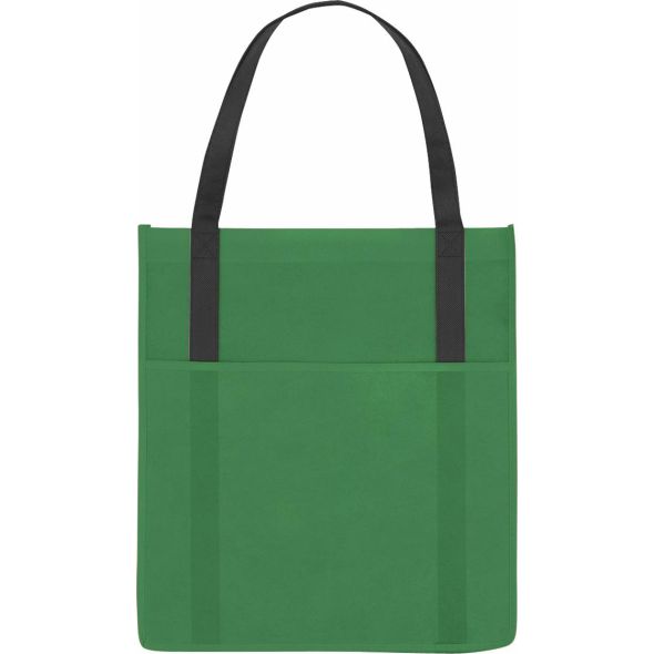 Non-Woven Shopper With Pocket - Custom Promotional Product