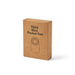 Mini Pocket Fan - A cardboard box containing a mini pocket fan, featuring a simple design and a fan illustration on the front.