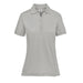Women's Sonora H2X-Dry Polo - A women's polo shirt in light grey with a collar, short sleeves, and a logo on the side.