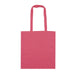 Colourful Calico Tote Bag - A pink tote bag with two handles and a simple design. It has no visible logos or branding.