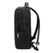 Swissdigital Arosa Backpack - A dark grey backpack with padded straps, featuring multiple compartments and a logo on the side.