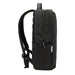 Swissdigital Arosa Backpack - A black Swissdigital Arosa Backpack featuring padded straps and a side pocket, with a sleek, modern design.