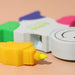 Little Guy Highlighter - A set of highlighters in various colours, including yellow, pink, green, and blue, featuring a circular white casing with a logo.