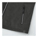 Women's Joris Eco Waterproof Softshell Vest - A dark grey women's softshell vest with zippered pockets and a small logo.