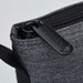 Tirano Two Bottle Wine Cooler - A drink bottle cooler in dark grey fabric with a zip closure and a branded tab.