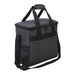 Tirano Cooler - A charcoal grey cooler bag with dual handles, a shoulder strap, and a side mesh pocket. It features a branded logo.