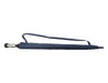 Blizzard 30" RPET Golf Umbrella - A navy RPET golf umbrella with a sleek handle and a carrying strap, featuring a simple design and a logo.
