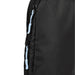 Wander & Roam Compression Packing Cube Set - A black packing cube with blue zipper pulls, featuring a textured fabric surface and seamless design.