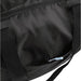 Wander & Roam Packable Travel Duffel Bag - A packable travel duffel bag in black, featuring a zippered pocket and sturdy handles. It has a logo.