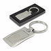 Rectangular Metal Key Ring