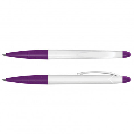 Spark Stylus Pen - White Barrel - Custom Promotional Product