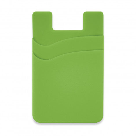 Dual Silicone Phone Wallet - Full Colour Print