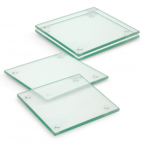 Venice Glass Coaster Set of 4 Square - Full Colour Print