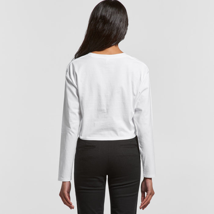 AS Colour Womens Long Sleeve Crop Tee