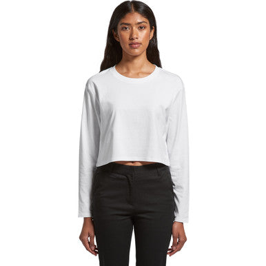AS Colour Womens Long Sleeve Crop Tee