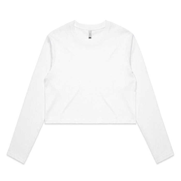 AS Colour Womens Long Sleeve Crop Tee
