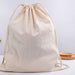 CALICO LIBRARY BAG -DRAWSTRINGS