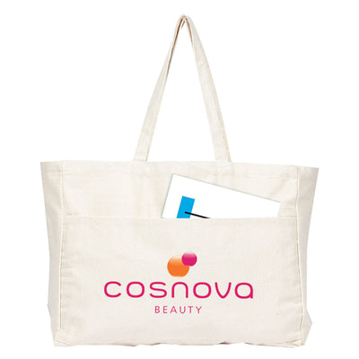 DELTON CANVAS LARGE SHOPPER