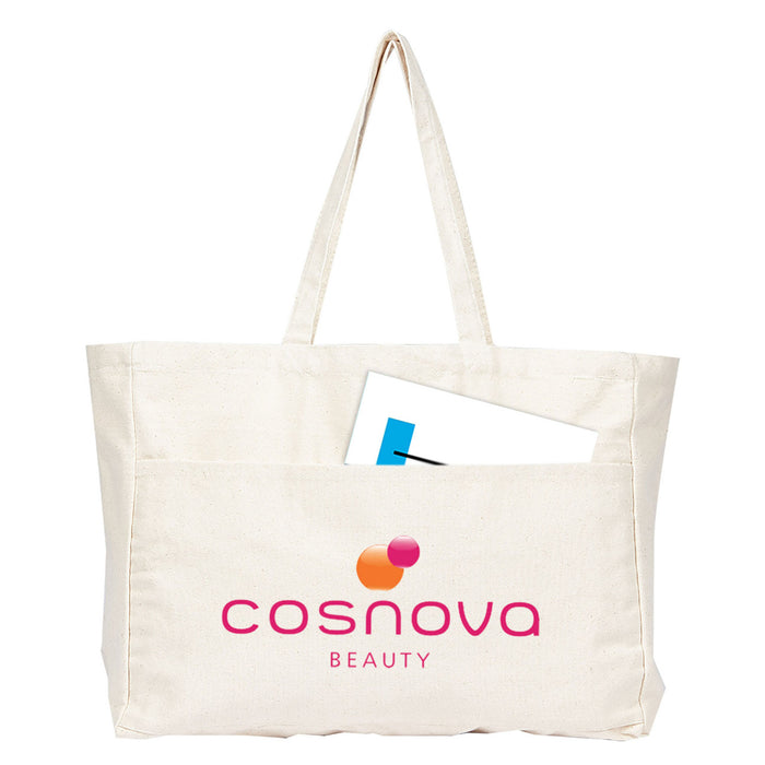 DELTON CANVAS LARGE SHOPPER
