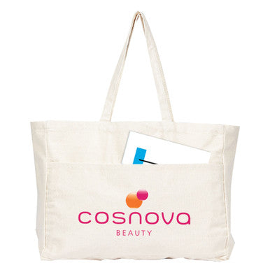 DELTON CANVAS LARGE SHOPPER