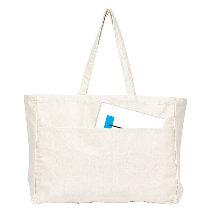 DELTON CANVAS LARGE SHOPPER