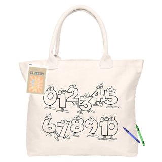 COLOURING CALICO SHOPPER NO GUSSET