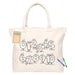 COLOURING CALICO SHOPPER NO GUSSET