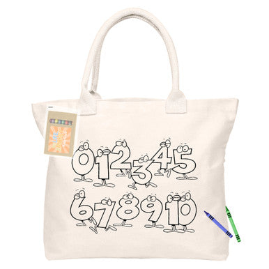 COLOURING CALICO SHOPPER NO GUSSET
