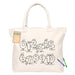 COLOURING CALICO SHOPPER NO GUSSET