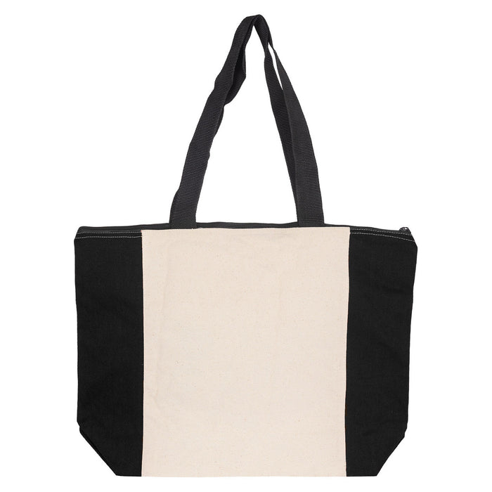 COLOURING CALICO ZIP SHOPPER