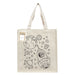 COLOURING EXECUTIVE CANVAS TOTE BAG