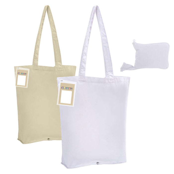 COLOURING FOLDABLE CALICO BAG