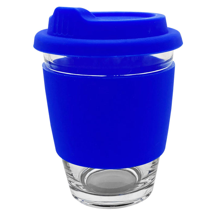 CARLO GLASS COFFEE CUP - Silicone Band
