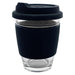 CARLO GLASS COFFEE CUP - Silicone Band
