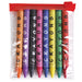 Louvre Crayons in PVC Zipper Pouch
