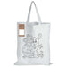 Colouring Short Handle Cotton Bag & Pencils