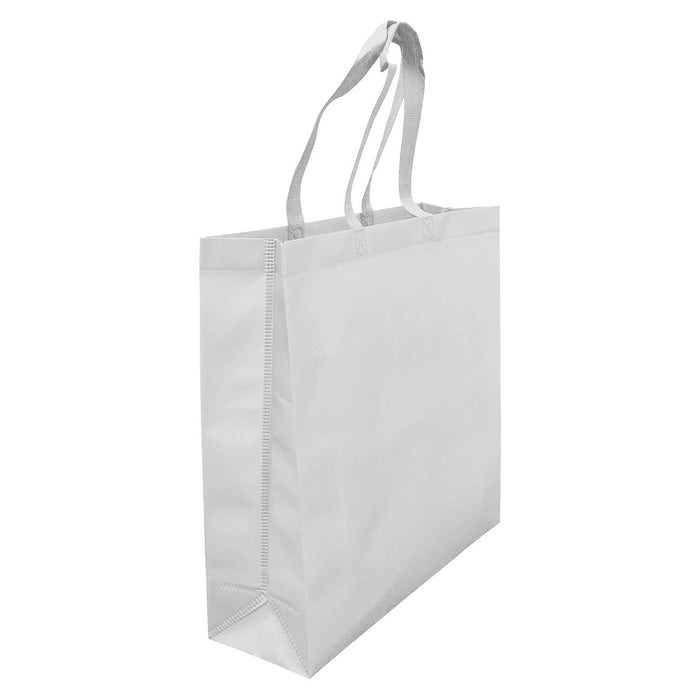 LAMINATED NON WOVEN BAG WITH LARGE GUSSET