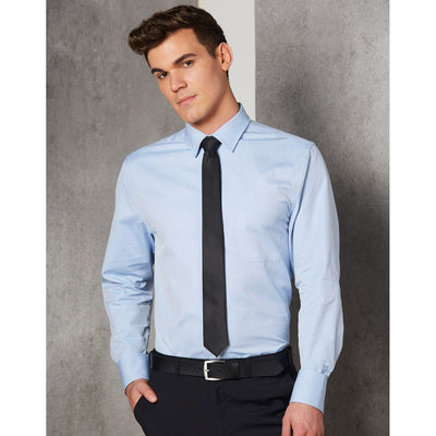 Pinpoint Oxford Long Sleeve Shirt - available in ladies and mens