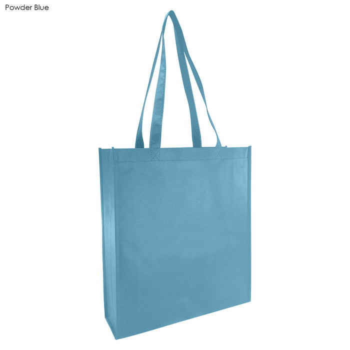 NON WOVEN BAG WITH LARGE GUSSET