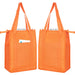 NON WOVEN COOLER BAG WITH TOP ZIP CLOSURE
