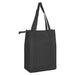 NON WOVEN COOLER BAG WITH TOP ZIP CLOSURE