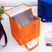 NON WOVEN COOLER BAG WITH ZIPPED LID