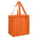 NON WOVEN COOLER BAG WITH ZIPPED LID